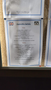 Forninho Saloio à Lisbon menu