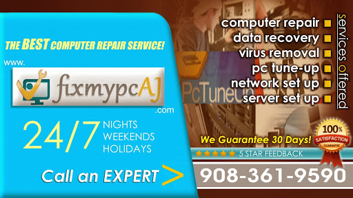 Computer Repair Service «Fix My PC AJ-Superior Computer Repair Service in Your Area», reviews and photos, 208 Dupont Ave, Hopatcong, NJ 07843, USA