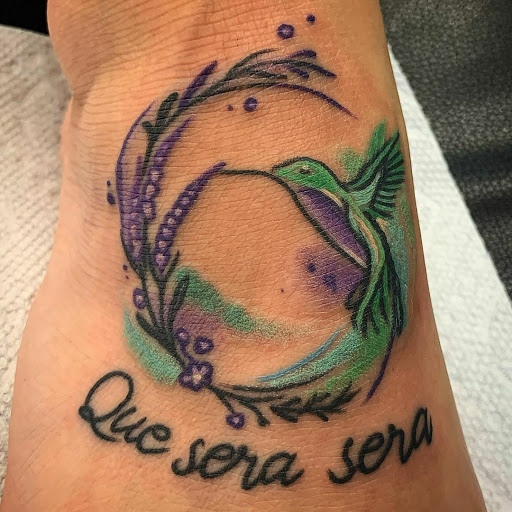 Explore infantry tattoo ideas, creative tattoo ideas in Calhoun, available at A Sailors Grave Tattoo Parlor