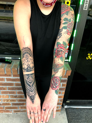 Explore zombie tattoo ideas, creative tattoo ideas in Jacksonville, available at Idle Hands Tattoo Co.