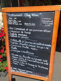 Menu / carte de Chez Wiwi Restaurant Avranches à Avranches