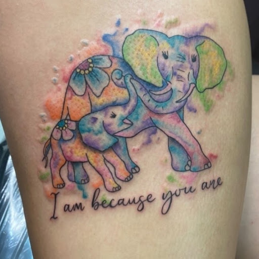 Explore tattoo ideas of dogs, creative tattoo ideas in Schaumburg, available at Atmosphere Tattoo Gallery - Schaumburg