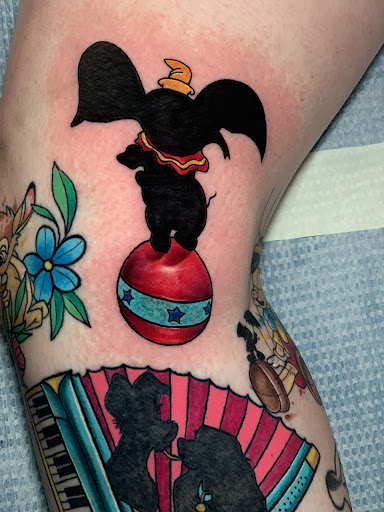 Explore tennis tattoo ideas, creative tattoo ideas in Milford, available at Valkyrie Studios