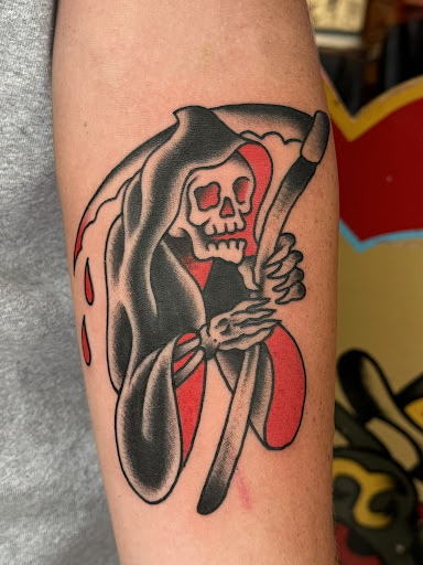 Explore bell tattoo ideas, creative tattoo ideas in Honolulu, available at Sacred Art Tattoo Waikiki