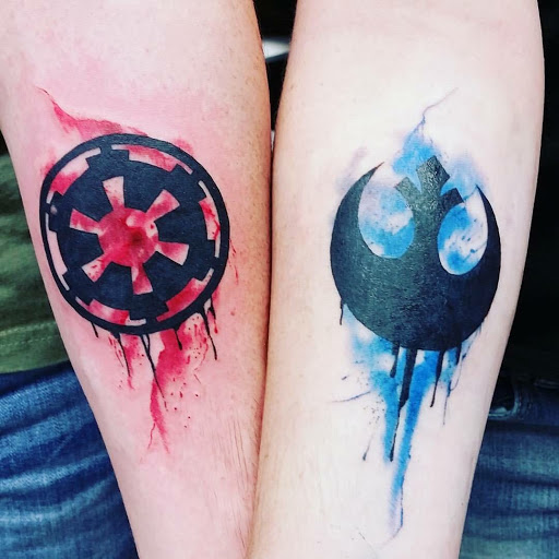 Explore tattoo ideas for shoulder, creative tattoo ideas in Hampton, available at Blue Horseshoe Tattoo and Body Piercing