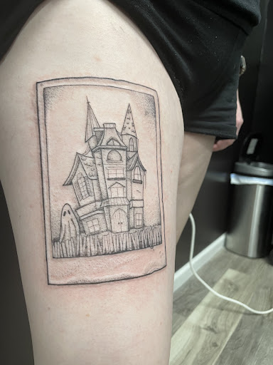 Explore butterfly back tattoo ideas, creative tattoo ideas in Avon Lake, available at Reflection Room Tattoo Co.