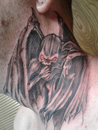 Explore fire and air tattoo ideas, creative tattoo ideas in Longview, available at Fugis Tattoo Shop