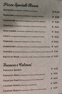 Menu du Vecchio Frantoio à Pineto