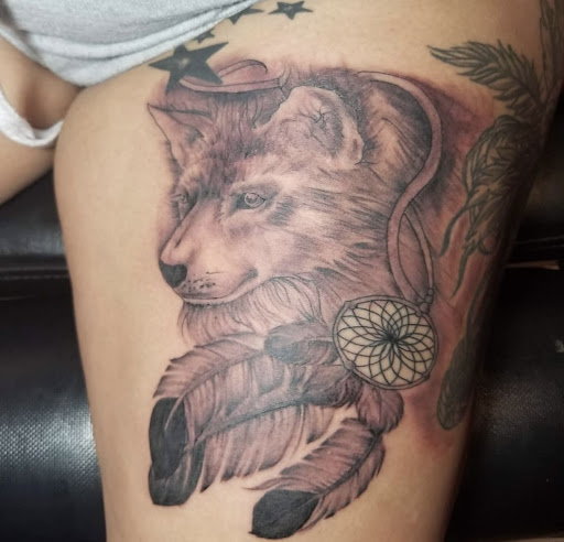 Explore cartoon tattoo ideas for men, creative tattoo ideas in Peoria, available at Modern Ink Tattoo