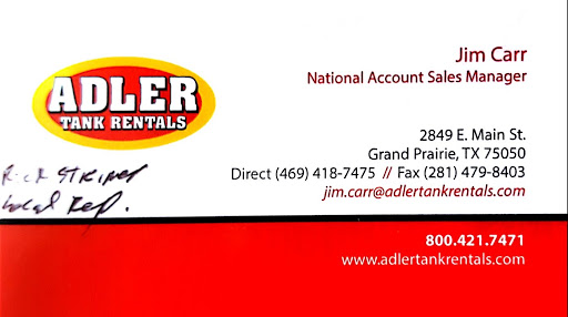 Adler Tank Rentals image