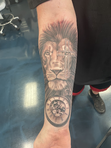 Explore word finger tattoo ideas, creative tattoo ideas in Buford, available at Inked Arts Tattoo Studio