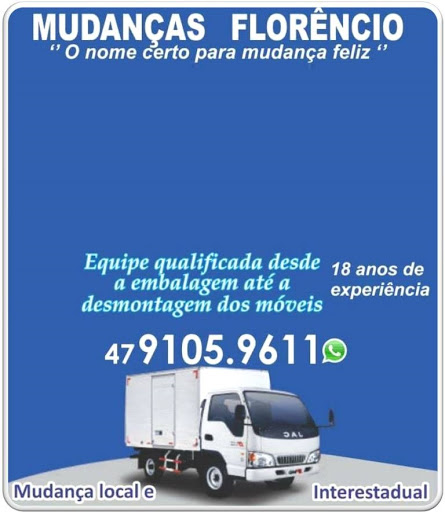 Logo da empresa - mudanças florencio