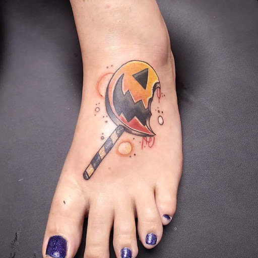 Explore graffiti tattoo ideas, creative tattoo ideas in Pitman, available at Mythic Ink Tattoo