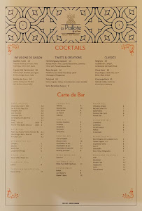 Restaurant La Paillote à Aix-en-Provence - menu / carte