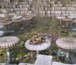 Wasserpilz Brunnen photo