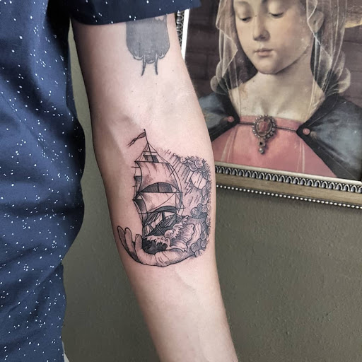 Explore letter t tattoo ideas, creative tattoo ideas in Centerton, available at Traditions Tattoo Company