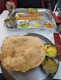 Thali du Restaurant indien Chennai Dosa à Paris - n°5