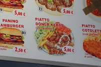 Menu du Zakaria Kebab & Pizzeria à Padua