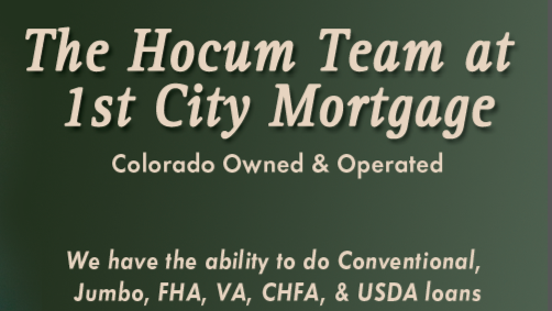 Kris Hocum at 1st City Mortgage Group - The Hocum Team
