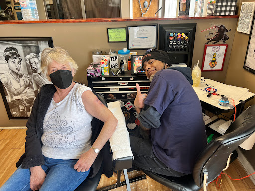 Explore tattoo ideas for collarbone, creative tattoo ideas in Decatur, available at Low Key Studios Tattoo & Piercing