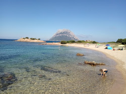 Foto von Spiaggia di Punta La Greca mit sehr sauber Sauberkeitsgrad