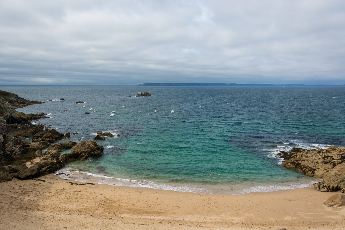 Plage de Pors Peron'in fotoğrafı - rahatlamayı sevenler arasında popüler bir yer