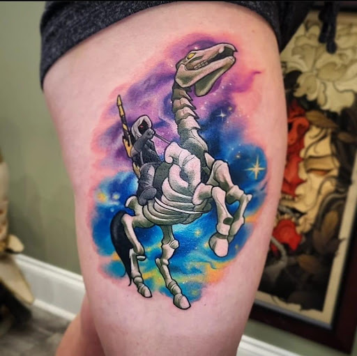 Explore tattoo ideas cross, creative tattoo ideas in Charles Town, available at Blue Heron Tattoo