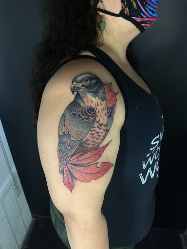 Explore tattoo ideas for hunters, creative tattoo ideas in Lombard, available at New Hope Tattoo