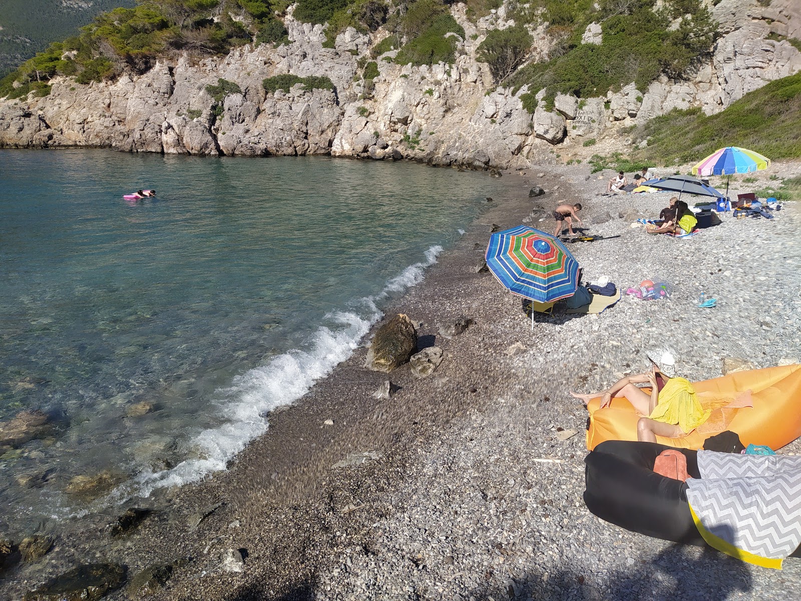 Zdjęcie Porto Germeno beach 2 z poziomem czystości wysoki