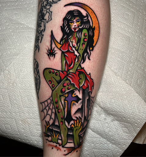 Explore angel numbers tattoo ideas, creative tattoo ideas in Johnson City, available at Gold Cross Tattoo Co.