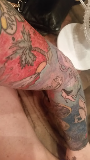 Explore forearm flower tattoo ideas, creative tattoo ideas in Davis, available at SIX GUN SOUND TATTOO