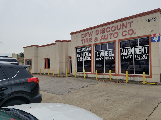 Tire Shop «DFW Discount Tire & Auto», reviews and photos, 1922 N Plano Rd, Garland, TX 75042, USA