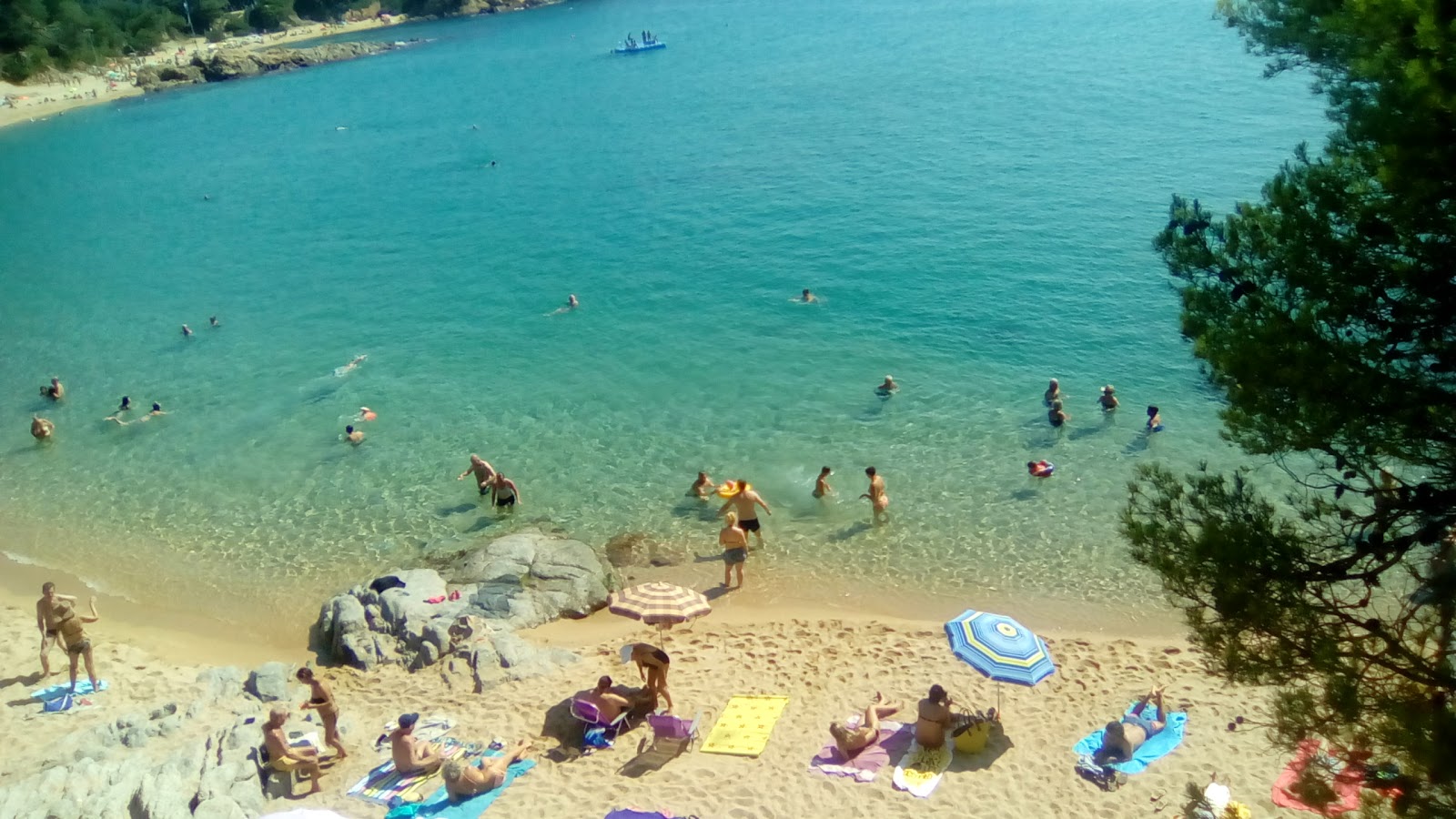 Foto von Cala Sa Conca Strand befindet sich in natürlicher umgebung