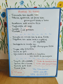 Cooperativa Don Chisciotte à Pistoia menu