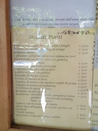 Baita Passo Fiorine à Teolo menu