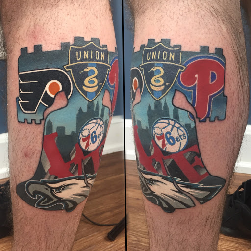 Explore deer head tattoo ideas, creative tattoo ideas in Hatboro, available at Davidian Tattoo Studio LLC