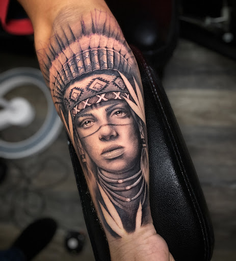 Explore stitches tattoo ideas, creative tattoo ideas in Kissimmee, available at Fallen Sparrow Tattoo Co