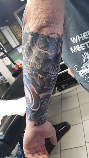 Explore funny tattoo ideas for guys, creative tattoo ideas in Saint Louis, available at Steel and Ink Tattoo Studio