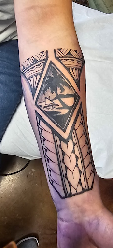 Explore maple leaf tattoo ideas, creative tattoo ideas in Phoenix, available at GreyWash Ink Tattoo