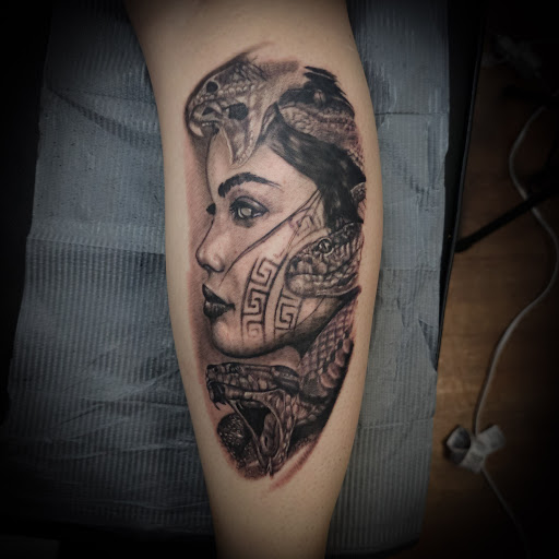 Explore hot female tattoo ideas, creative tattoo ideas in Littleton, available at Wicked Heart Art Collective