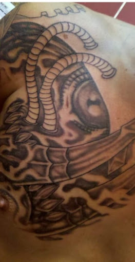 Explore tattoo ideas of dogs, creative tattoo ideas in Hialeah, available at Allstar Tattoo & Body piercing