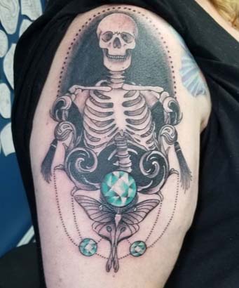 Explore whimsical tattoo ideas, creative tattoo ideas in Nashville, available at Titan Tattoo