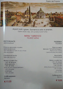 All'Orsetto à Rome carte