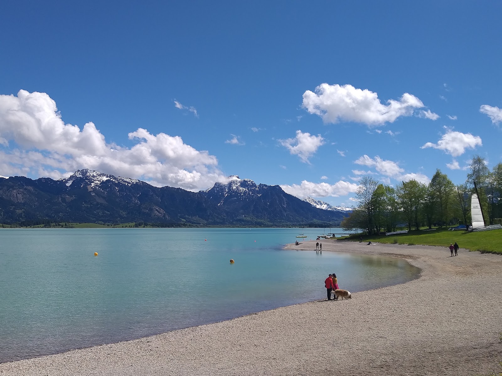 Photo of Dietringen Freibad with turquoise pure water surface