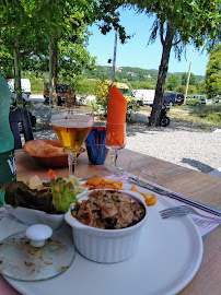 Plats et boissons du Restaurant français L'Auberge Gonflée à Laurac-en-Vivarais - n°8