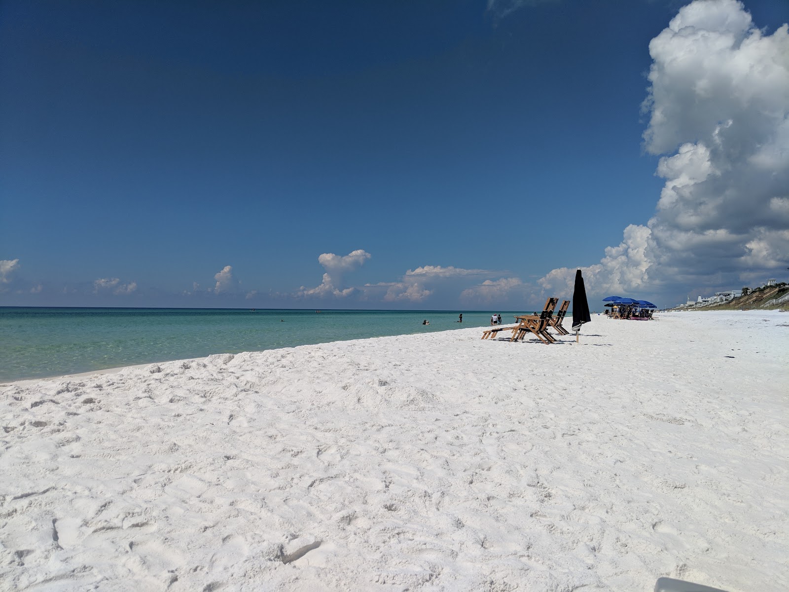 Foto von Seagrove Beach mit langer gerader strand