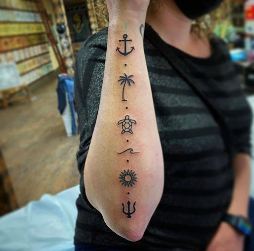 Explore clock tattoo idea, creative tattoo ideas in Wappingers Falls, available at Graceland Tattoo