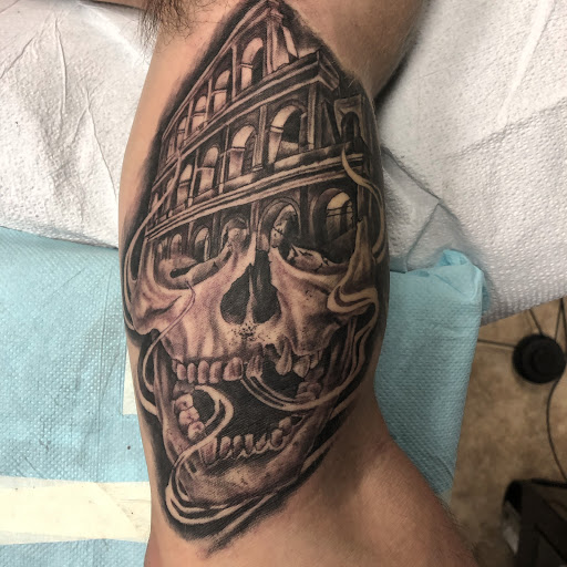 Explore dexter tattoo ideas, creative tattoo ideas in Pittsburg, available at Delta Art & Tattoo