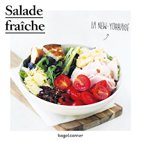 Salade du Restauration rapide Bagel Corner - Bagels - Donuts - Café à Dijon - n°3