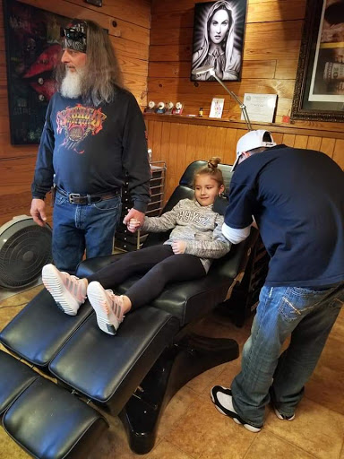 Explore semicolon butterfly tattoo ideas, creative tattoo ideas in Conway, available at Primal Urge Tattoos